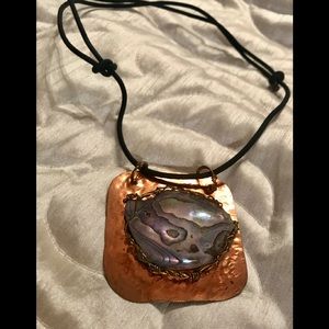 Mendocino Abalone necklace